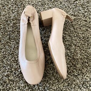 Everlane The Day Heel in Light Taupe